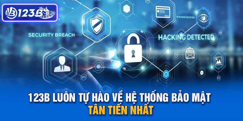 123b luôn tự hào về hệ thống bảo mật tân tiến nhất