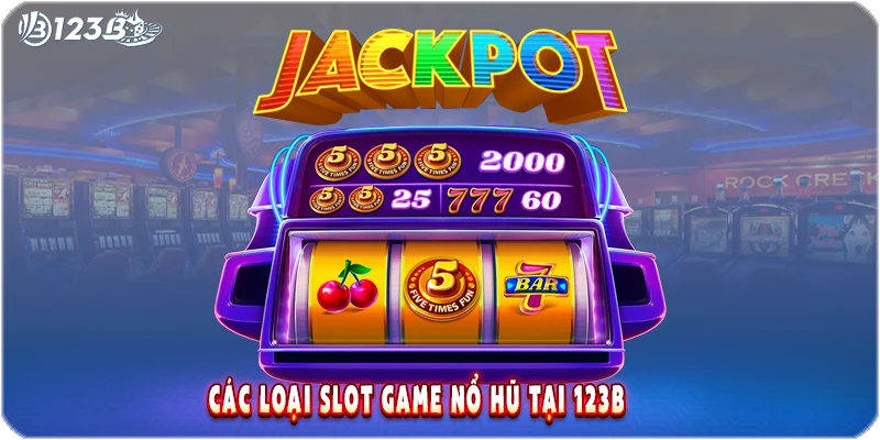 Các loại slot game nổ hũ tại 123B